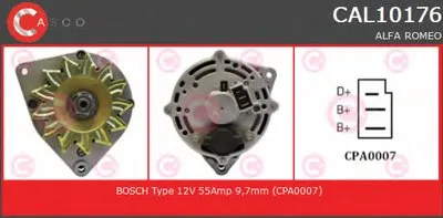 Генератор REMANUFACTURED SERIES CASCO купить