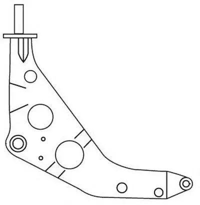 Рычаг независимой подвески колеса, подвеска колеса FRAP купить
