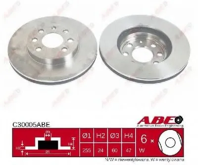 Тормозной диск ABE купить