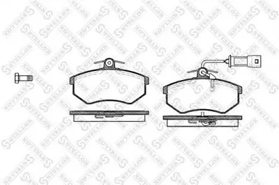 Комплект тормозных колодок, дисковый тормоз STELLOX купить