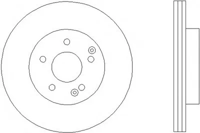 Тормозной диск PRO HELLA PAGID купить