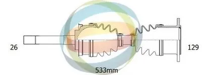 Приводной вал ODM-MULTIPARTS купить