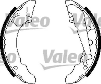 Комплект тормозных колодок VALEO купить