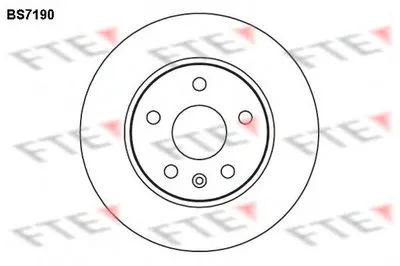 Тормозной диск FTE купить