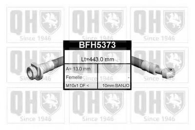 Тормозной шланг QUINTON HAZELL купить