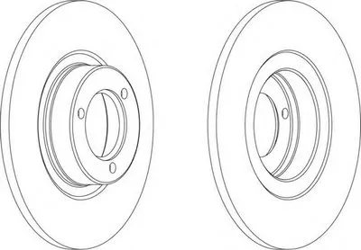 Тормозной диск PREMIER FERODO купить