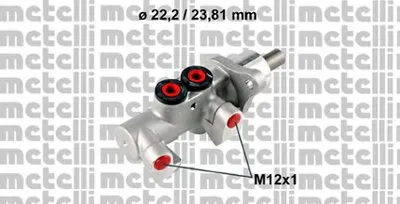 целиндер ручного тормоза METELLI купить