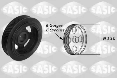 Ременный шкив, коленчатый вал SASIC купить
