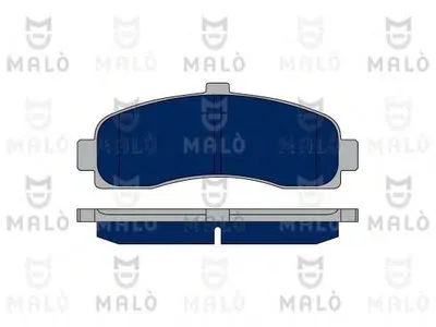 Комплект тормозных колодок, дисковый тормоз MALÒ купить