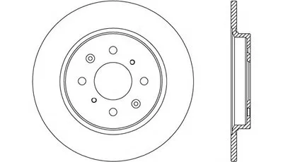 Тормозной диск ADAPTIVE OPEN PARTS купить