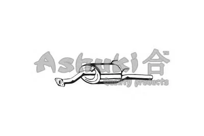 Глушитель выхлопных газов конечный ASHUKI купить