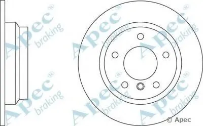 Тормозной диск APEC braking купить
