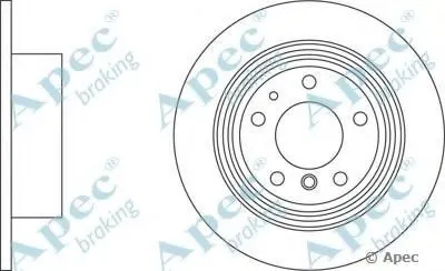 Тормозной диск APEC braking купить