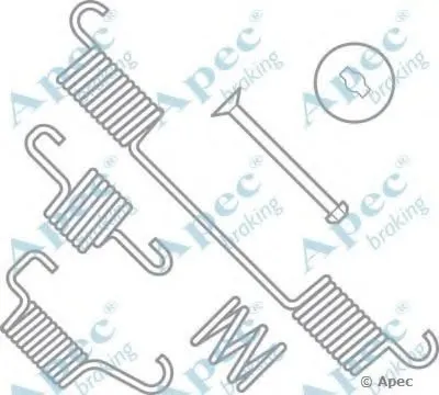 Комплектующие, тормозная колодка APEC braking купить