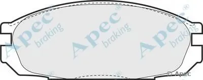Комплект тормозных колодок, дисковый тормоз APEC braking купить