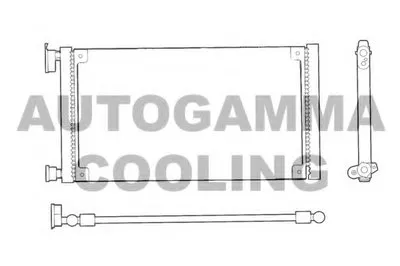 Конденсатор, кондиционер AUTOGAMMA купить