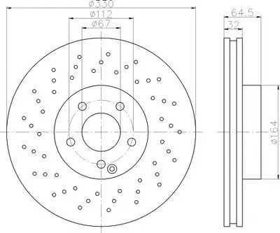 Тормозной диск PRO+ TEXTAR купить