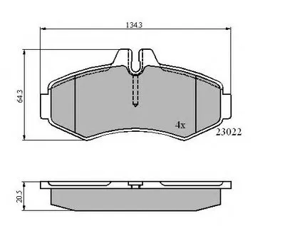 Комплект тормозных колодок, дисковый тормоз NATIONAL купить