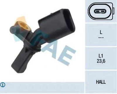 Датчик, частота вращения колеса FAE купить