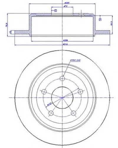 Тормозной диск CAR купить
