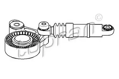 Натяжитель ремня, клиновой зубча PREMIUM BRAND TOPRAN купить