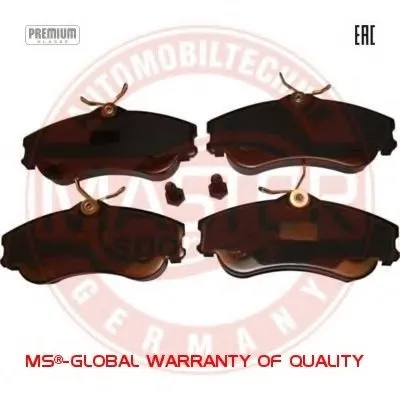 Комплект тормозных колодок, дисковый тормоз Anti-Noise MASTER-SPORT купить