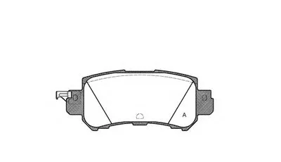 Комплект тормозных колодок, дисковый тормоз ADVANCE OPEN PARTS купить