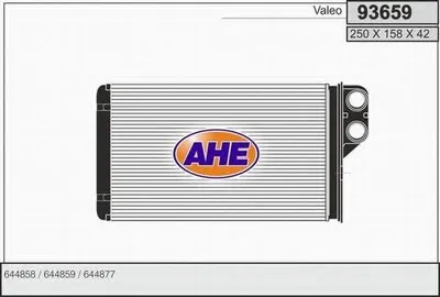 Теплообменник, отопление салона AHE купить
