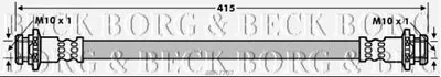 Тормозной шланг BORG & BECK купить