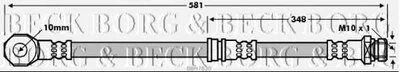 Тормозной шланг BORG & BECK купить