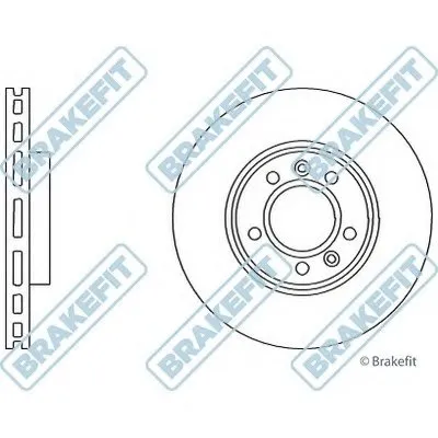 Тормозной диск Brake Fit APEC braking купить