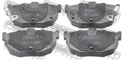 Комплект тормозных колодок, дисковый тормоз FEBEST купить