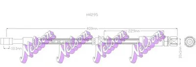 Тормозной шланг BROVEX-NELSON купить