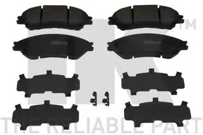 Комплект тормозных колодок, дисковый тормоз NK купить