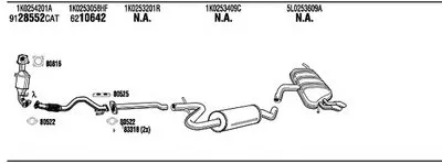 Система выпуска ОГ WALKER купить