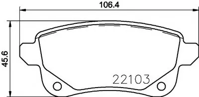 Комплект тормозных колодок, дисковый тормоз MINTEX купить