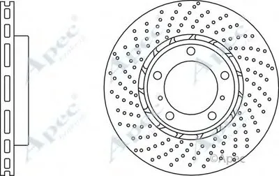 Тормозной диск APEC braking купить