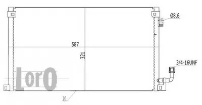 Конденсатор, кондиционер LORO купить