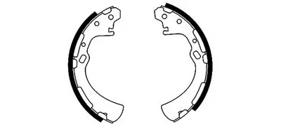 Комплект тормозных колодок HELLA купить