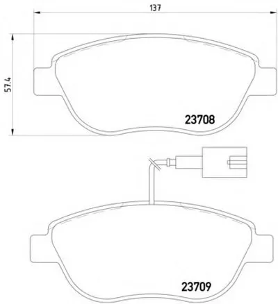 Комплект тормозных колодок, дисковый тормоз HELLA купить