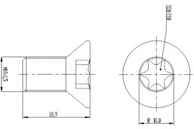 Болт, диск тормозного механизма HELLA купить