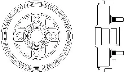 Тормозной барабан TEXTAR купить