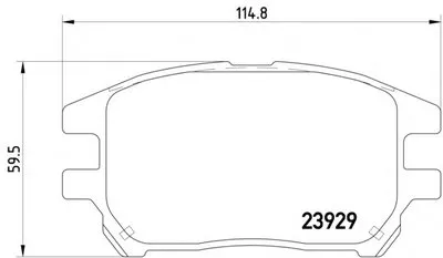 Комплект тормозных колодок, дисковый тормоз HELLA PAGID купить