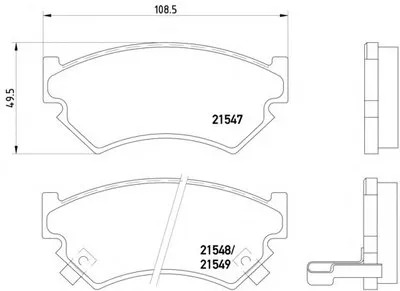 Комплект тормозных колодок, дисковый тормоз HELLA PAGID купить
