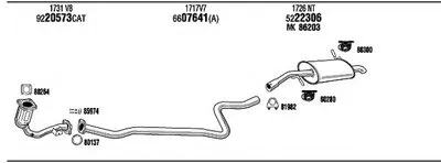Система выпуска ОГ WALKER купить