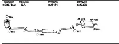 Система выпуска ОГ WALKER купить