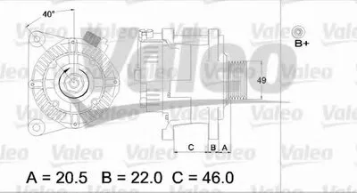 Генератор VALEO купить