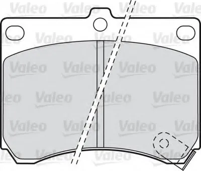 Комплект тормозных колодок, дисковый тормоз VALEO купить