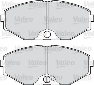 Комплект тормозных колодок, дисковый тормоз VALEO купить