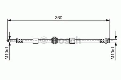 Тормозной шланг BOSCH купить